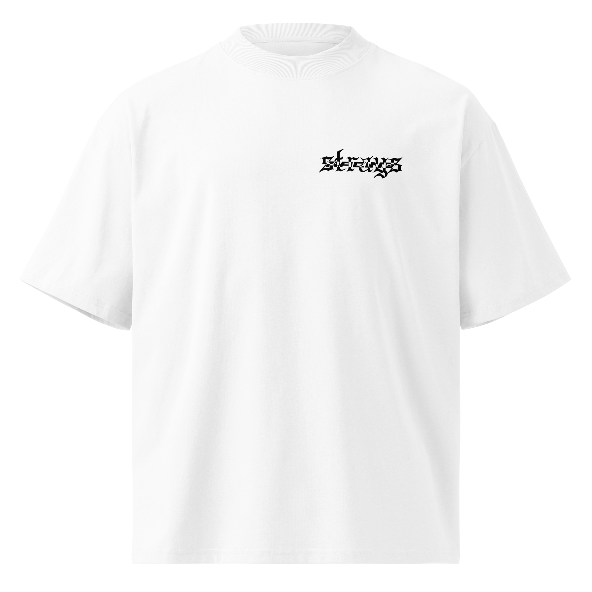 Strays Oversized white T